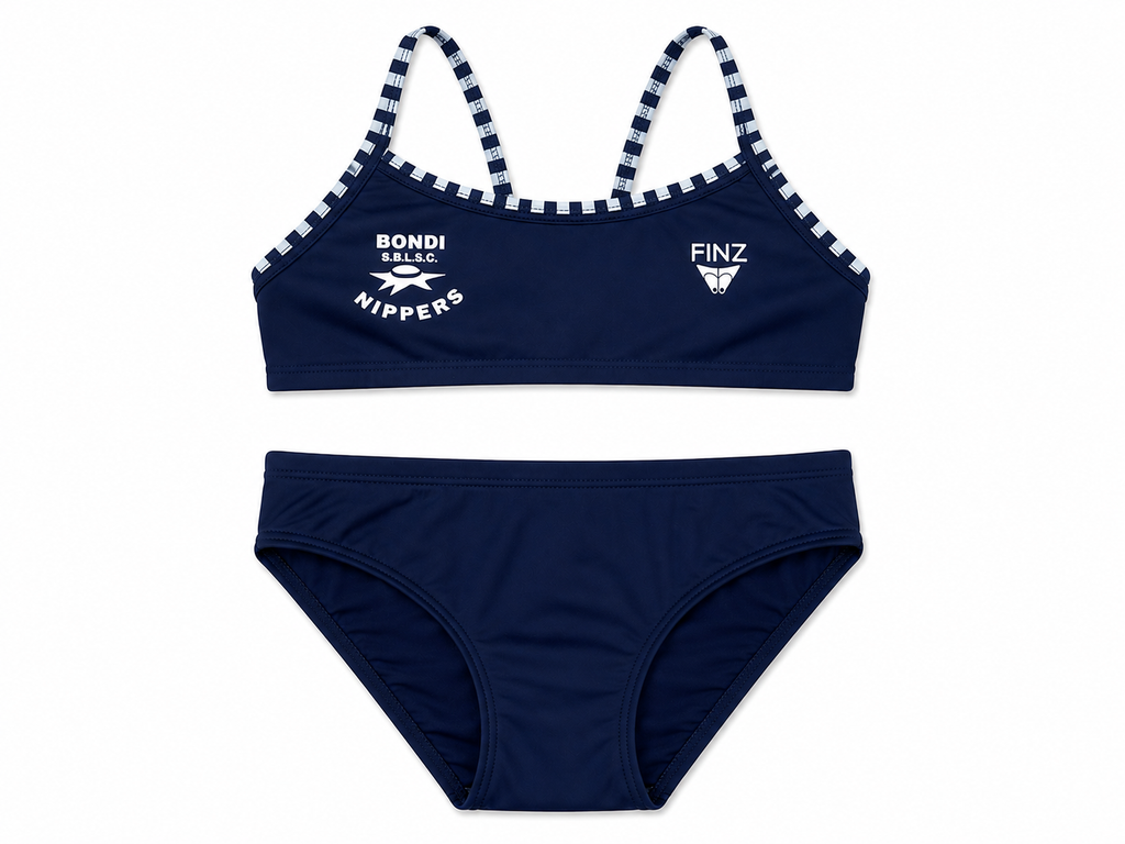 Girls Finz Nipper 2 pc Swimmers